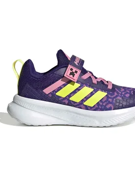 Scarpe Da Running Minecraft Fortarun .0 Children Collegiate Purple / Solar Lemon / St Tropic Bloom EU 34 - Adidas - FashionsVida