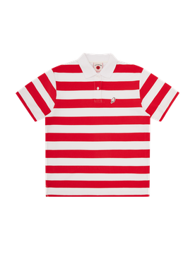 Popsicle Striped Polo Shirt - /