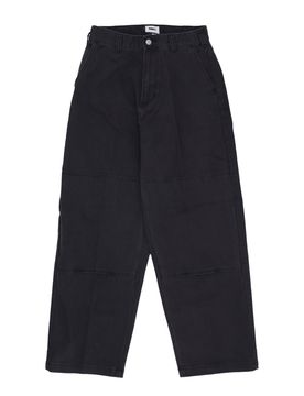 Jeans Uomo Bigwig Double Knee Worker Denim Black Faded Wash