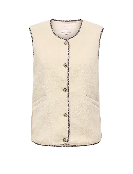 ONLY Gilet ONLNEW beige S damen - Only - FashionsVida