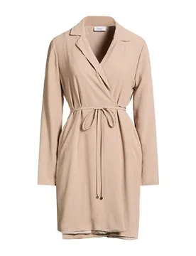Minivestido Mujer Beige L,M,S,XS Mujer - Hopper - FashionsVida