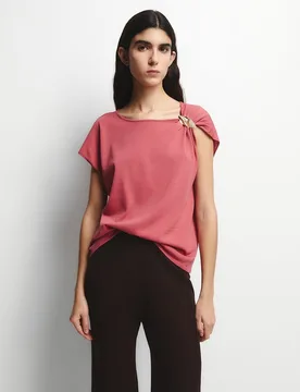 Sfera - Top aplique dorado - Sfera - FashionsVida