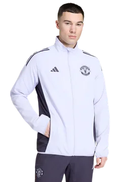 Manchester United Uomo - Top da pista Viola - Taglia XL - Poly Woven XL - Adidas - FashionsVida