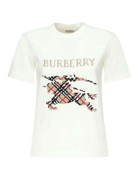 T-shirt con EKD a punto croce