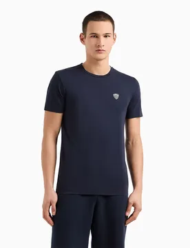 Ea7 Emporio Armani T-shirt à Manches Courtes 8npt16_pjrgz Navy S