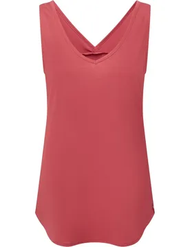 Bali V-Neck Damen Tanktop, rot S