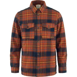 Övik Lite Padded Herren Hemd, orange M