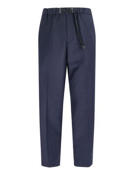 White Sand Pantaloni In Misto Lana