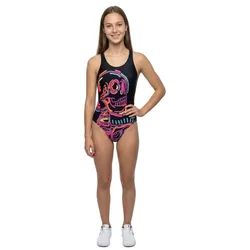 Ras Maillot De Bain Skull Race Back