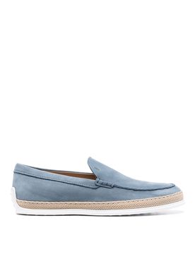 Tod's Mocassini in pelle e camoscio