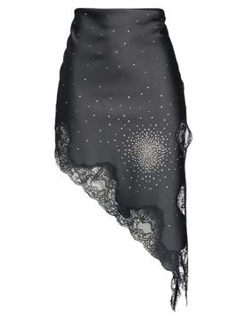 Falda midi Mujer Negro 32,34,36,38,40 Mujer