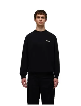 Sweat-shirt Small Box Black Beauty 3XL - Napapijri - FashionsVida