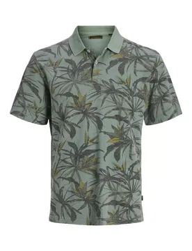 JPRBLUHAWAII AOP SS POLO male - L - FashionsVida