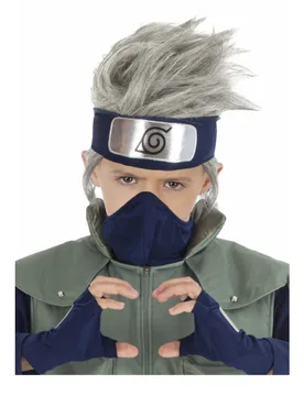 Kakashi-Perücke Kostümaccessoire für Kinder - CHAKS - FashionsVida