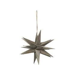 Weihnachtsdekorationen Deco Etoile 'Venus' Bois Einheitsgrösse