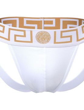 VERSACE Braga beige / blanco