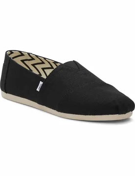 Canvas Slip-On Espadrilles Black male - TOMS - FashionsVida