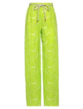 Pantalones Mujer Verde lima 36 Mujer