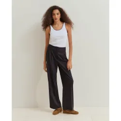 Pantalones de mujer de raya diplomática