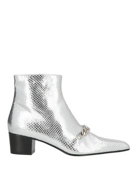 Stiefelette Damen Silber 40 Damen
