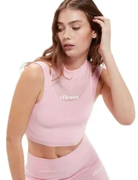 T-shirt Sans Manches Velo Light Pink 2XS - Ellesse - FashionsVida