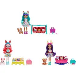 Boneca com Mascotes e Acessórios - Artigo Sortido. Envio realizado de forma aleatória