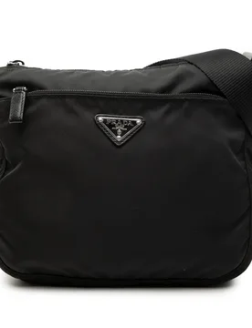 Tessuto Zip Top Crossbody - Prada - FashionsVida