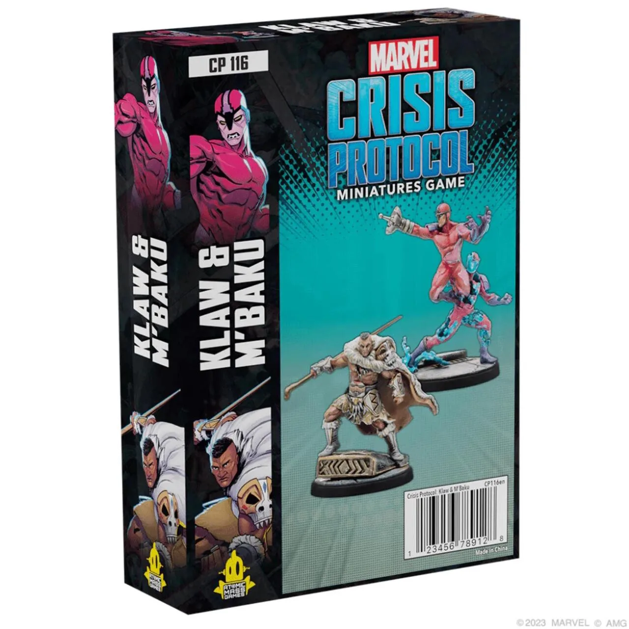Marvel Crisis Protocol: Klaw and M'Baku - Atomic Mass Games - FashionsVida