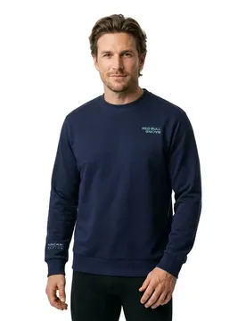 Felpa Reflect Logo Navy L